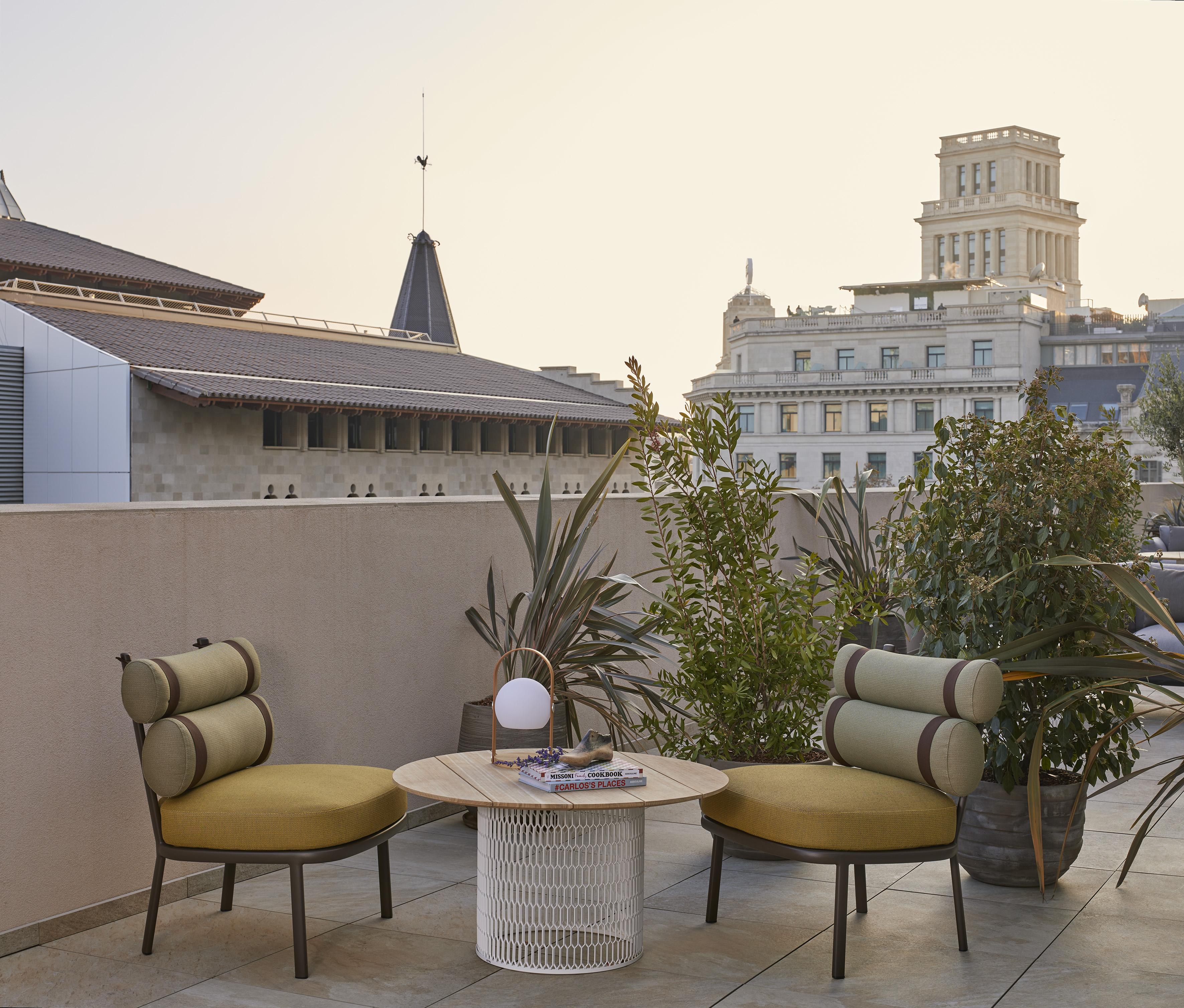 Hotel Me Barcellona Esterno foto The hotel's rooftop